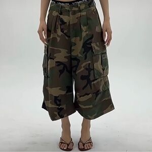 Vintage Camouflage Short
